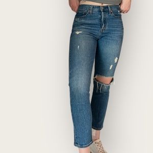 Levi’s Wedgie Jeans Size 28 Ripped Jeans